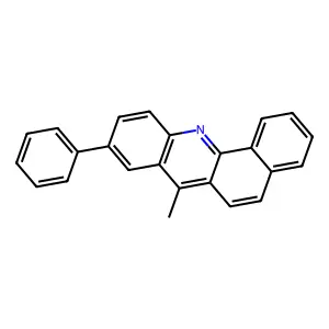 Benz(c)acridine, 7-methyl-9-phenyl- structure
