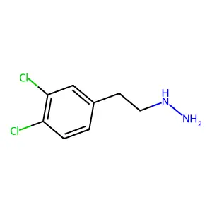 2-(3,4-Dimethylphenyl)ethylhydrazine structure