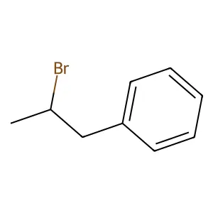(2-Bromopropyl)benzene structure