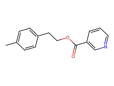 2-(p-Tolyl)ethyl nicotinate structure
