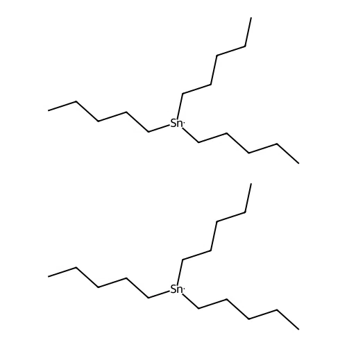 Hexapentyldistannane structure