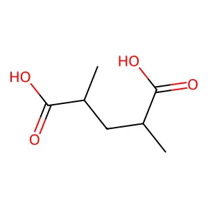 2,4-Dimethylglutaric acid structure