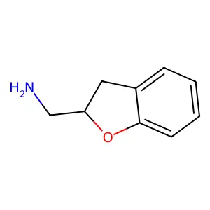 (2,3-Dihydrobenzofuran-2-yl)methanamine structure
