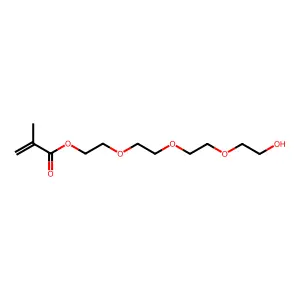 2-(2-(2-(2-Hydroxyethoxy)ethoxy)ethoxy)ethyl methacrylate structure