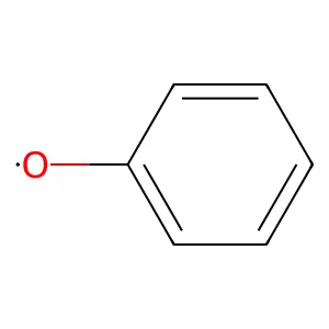 Phenoxy radical structure