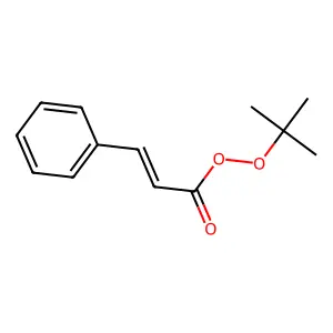 Tert-butyl 3-phenylprop-2-eneperoxoate structure