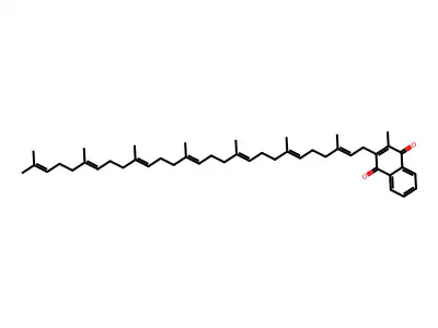 Vitamin K2-7;Vitamin K2(35);Vitamin MK-7 structure