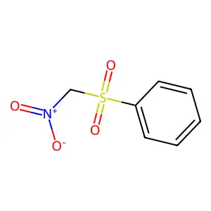 ((Nitromethyl)sulphonyl)benzene structure
