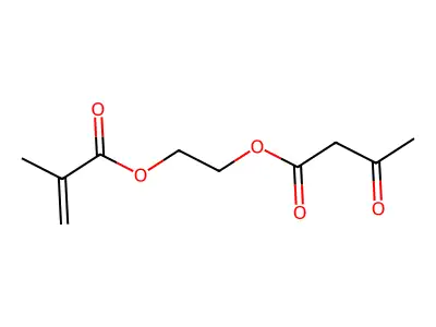 2-(Acetoacetoxy)ethyl methacrylate structure