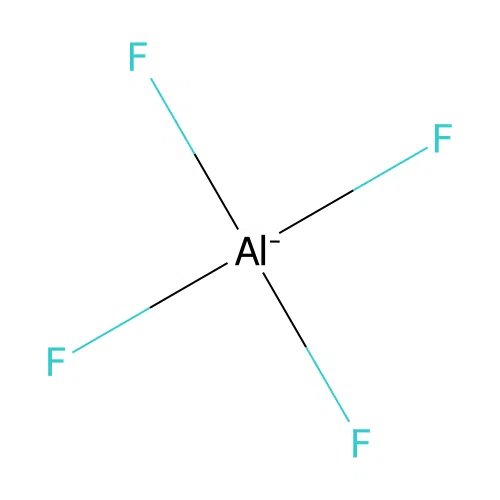 Tetrafluoroaluminate structure