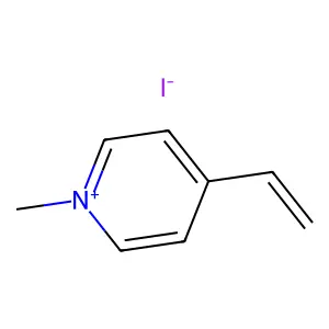 4-Ethenyl-1-methylpyridin-1-ium iodide structure