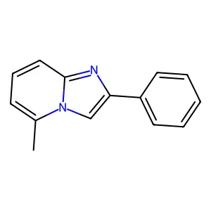 5-Methyl-2-phenylimidazo[1,2-a]pyridine structure