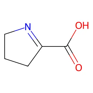 1-Pyrroline-2-carboxylic acid structure