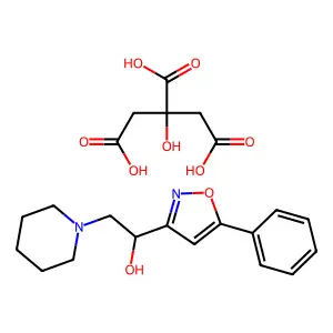 Perisoxal citrate structure