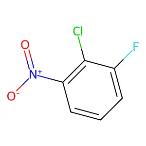 2-Chloro-1-fluoro-3-nitrobenzene structure