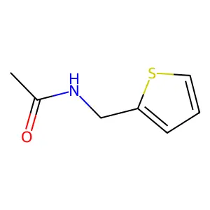 N-[(thiophen-2-yl)methyl]acetamide structure