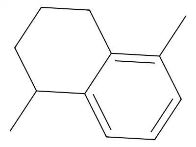 1,5-Dimethyltetralin structure