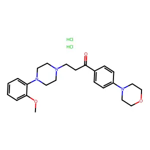 Methoxyphenyl piperazinyl structure