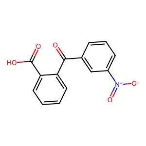 2-(3-Nitrobenzoyl)benzoic acid structure