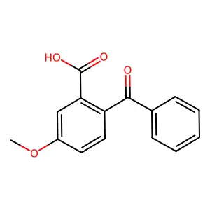 2-Benzoyl-5-methoxybenzoic acid structure