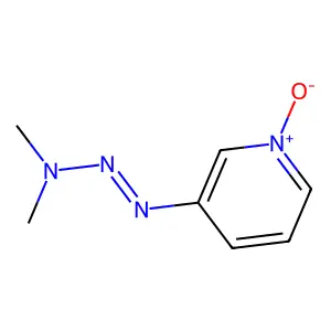 3-(Dimethyltriazeno)pyridine-N-oxide structure