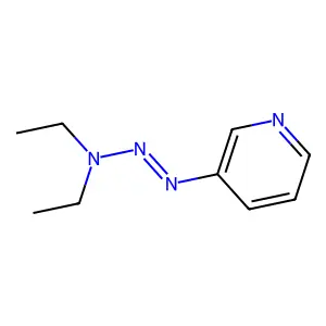 1-(3-Pyridyl)-3,3-diethyltriazene structure