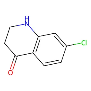 7-Chloro-2,3-dihydro-4-quinolone structure
