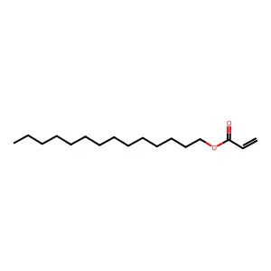Tetradecyl acrylate structure