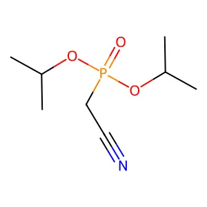 Diisopropyl (cyanomethyl)phosphonate structure