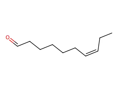 Dec-7-enal structure