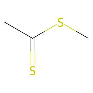 Methyldithioacetate structure