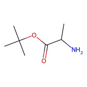L-Alanine 1,1-dimethylethyl ester structure
