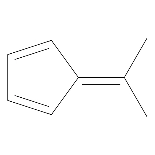 1,3-Cyclopentadiene, 5-(1-methylethylidene)- structure