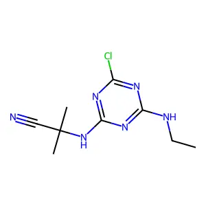 Cyanazine structure