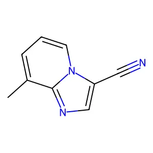 Imidazo(1,2-a)pyridine-3-carbonitrile, 7-methyl- structure