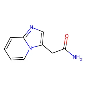 Imidazo(1,2-a)pyridine-3-acetamide structure