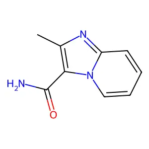 Imidazo(1,2-a)pyridine-3-carboxamide, 2-methyl- structure