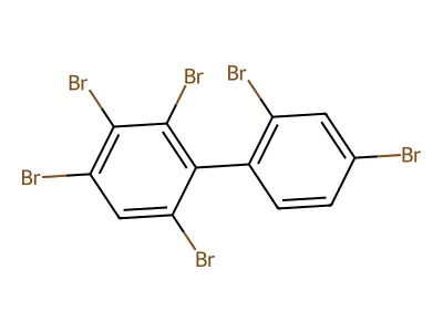 2,2',3,4,4',6-Hexabromobiphenyl structure