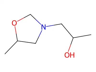 1-(5-Methyl-1,3-oxazolidin-3-yl)propan-2-ol structure