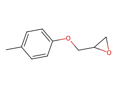 Cresyl glycidyl ether structure