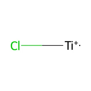 Titanium(1+), chloro- structure