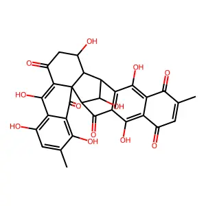 Rubroskyrin structure