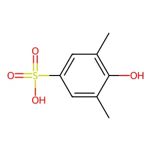 Benzenesulfonic acid, 3,5-dimethyl-4-hydroxy- structure