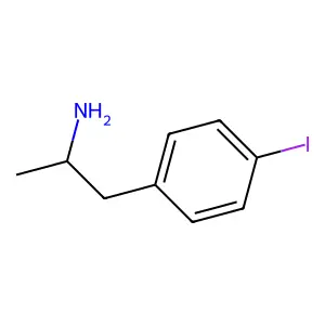 4-Iodo-alpha-methylbenzeneethanamine structure