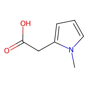 1-Methyl-1H-pyrrole-2-acetic acid structure