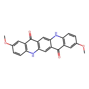 2,9-Dimethoxyquinacridone structure