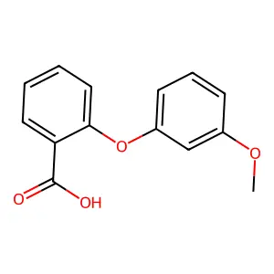 2-(3-Methoxyphenoxy)benzoic acid structure