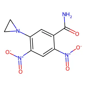 Tretazicar structure
