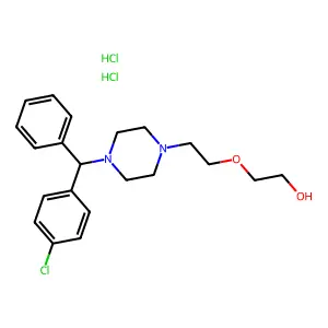 Hydroxyzine Hydrochloride structure