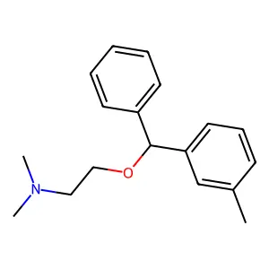 O-Demethyl-m-methyl orphenadrine structure